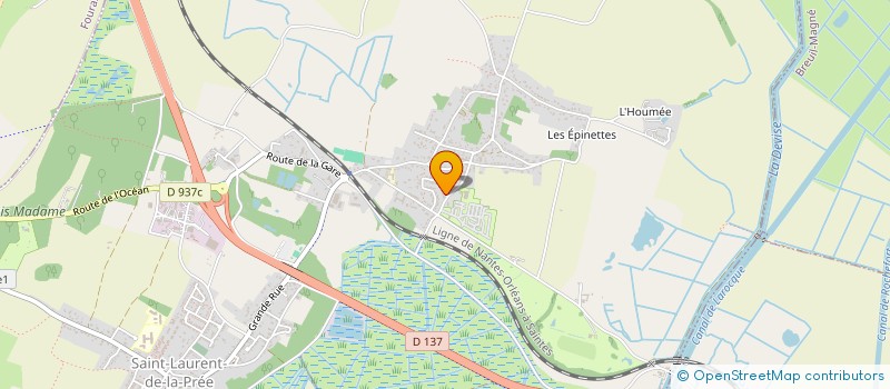 localisation de l'entreprise AGD PILOT SARL  SAINT-LAURENT-DE-LA-PREE