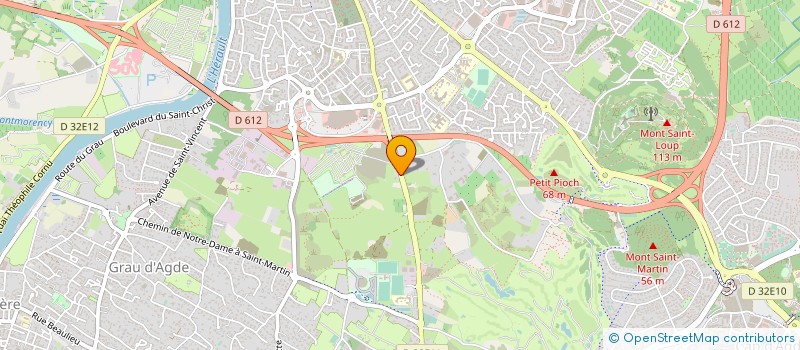 localisation de l'entreprise AGDE CARAVANE à AGDE