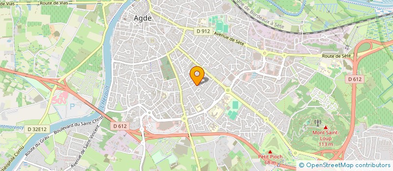 localisation de l'entreprise AGDE DALUZ NETTOYAGE SERVICES à AGDE