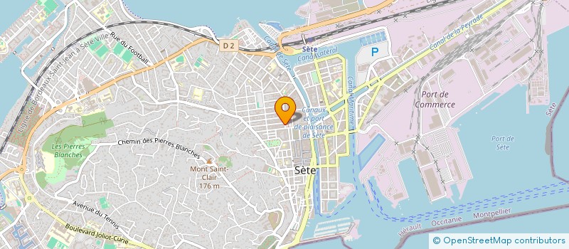 localisation de l'entreprise AGDE FONCIER  SETE