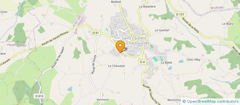 localisation de l'entreprise AGDE TECHNOLOGY  SAINT-CLEMENT-LES-PLACES