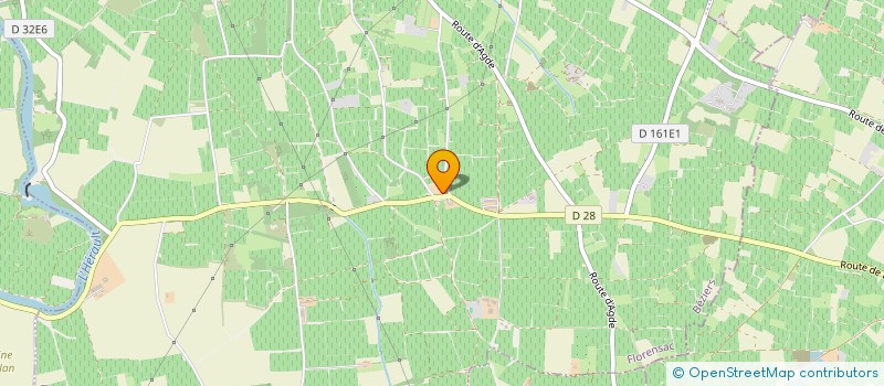 localisation de l'entreprise AGDE VILLA  FLORENSAC
