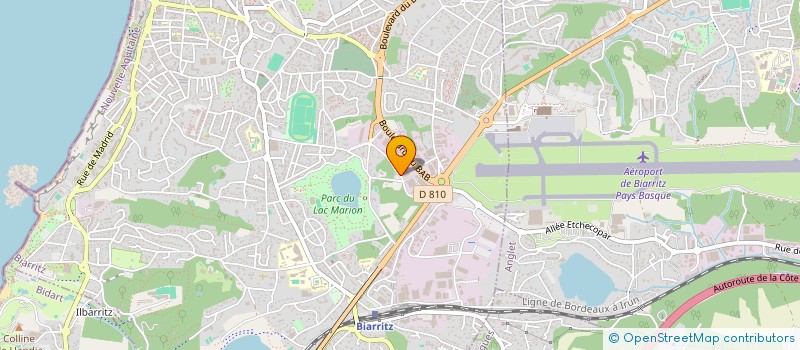 localisation de l'entreprise AGDIE ALIMENTATION FRANCE à BIARRITZ