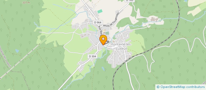 localisation de l'entreprise AGDLAC  FONTAINE-LES-LUXEUIL