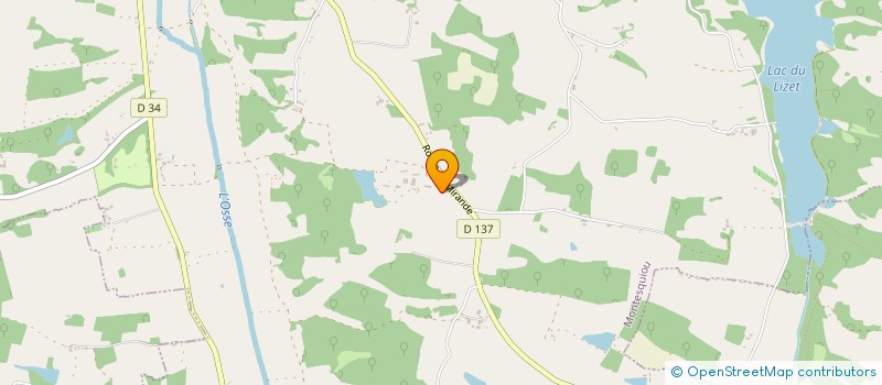 localisation de l'entreprise AGDM  MONTESQUIOU