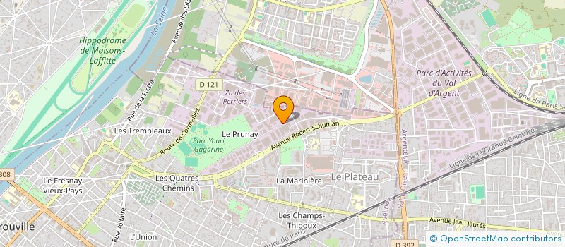 localisation de l'entreprise AGDP à SARTROUVILLE