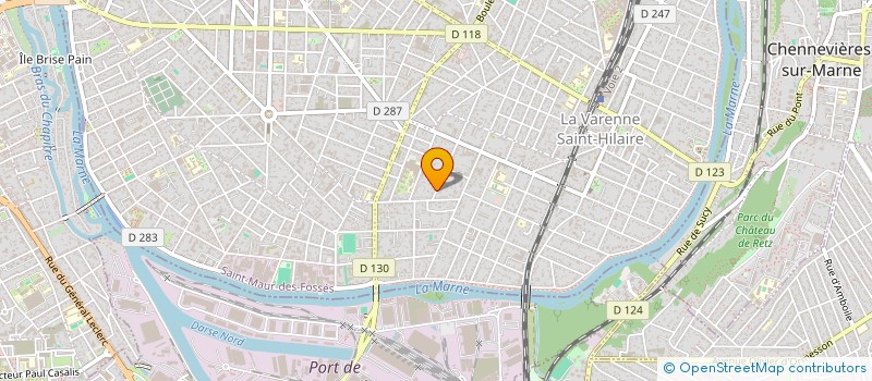 localisation de l'entreprise AGDR  SAINT-MAUR-DES-FOSSES