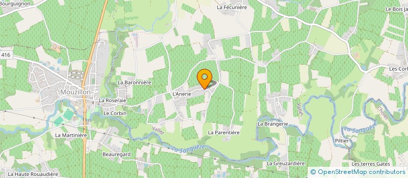 localisation de l'entreprise AGDR-OUEST à VALLET