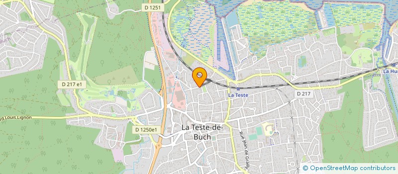 localisation de l'entreprise AGDT à LA TESTE-DE-BUCH