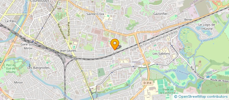 localisation de l'entreprise AGE à LE MANS