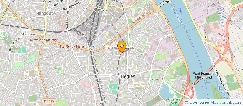 localisation de l'entreprise AGE à BEGLES