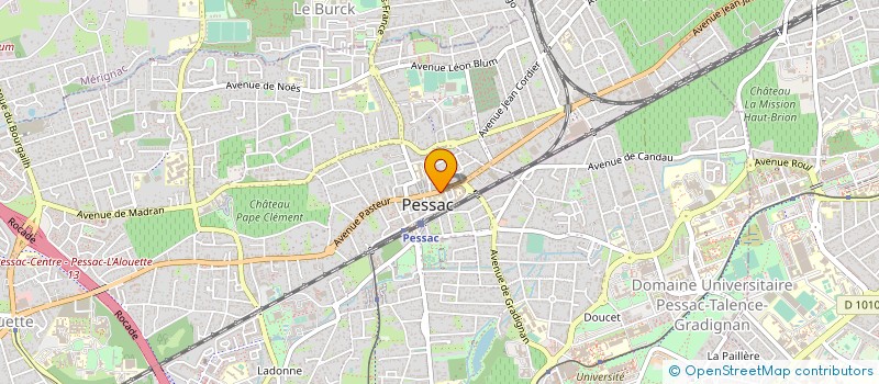 localisation de l'entreprise AGE ASSOMPTION JEANNE D'ARC  PESSAC