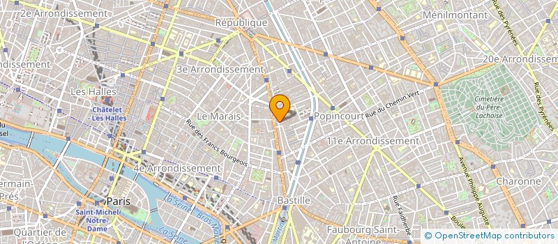 localisation de l'entreprise AGE D OR DE FRANCE à PARIS