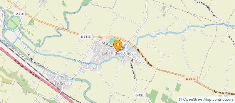 localisation de l'entreprise 'AGE D'OR MONTFERRANDAIS'  MONTFERRAND