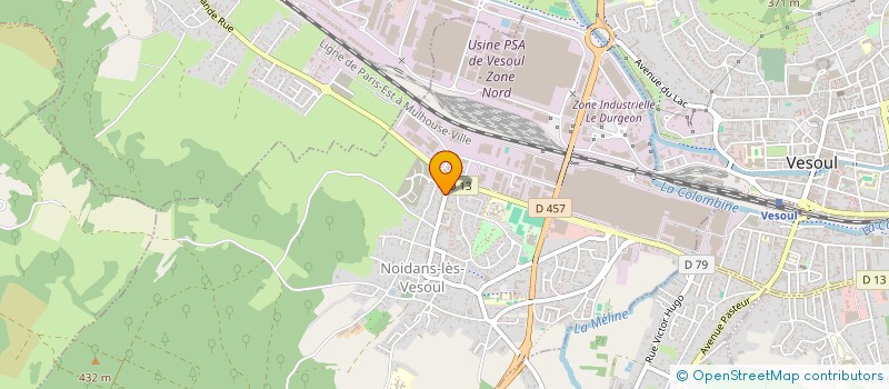 localisation de l'entreprise AGE D OR NOIDANAIS  NOIDANS-LES-VESOUL