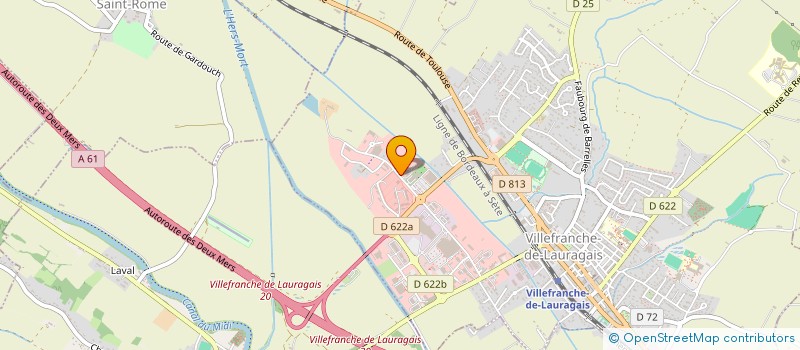 localisation de l'entreprise AGE HOLDING & CONSULTING  VILLEFRANCHE DE LAURAGAIS