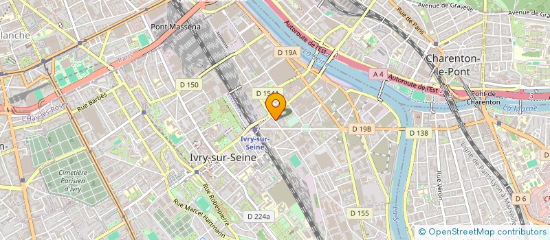 localisation de l'entreprise AGE IMPULSE à IVRY-SUR-SEINE