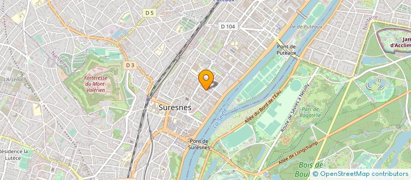 localisation de l'entreprise AGE INTER AIRPORT GROUND EQUIPMENT INTER à SURESNES