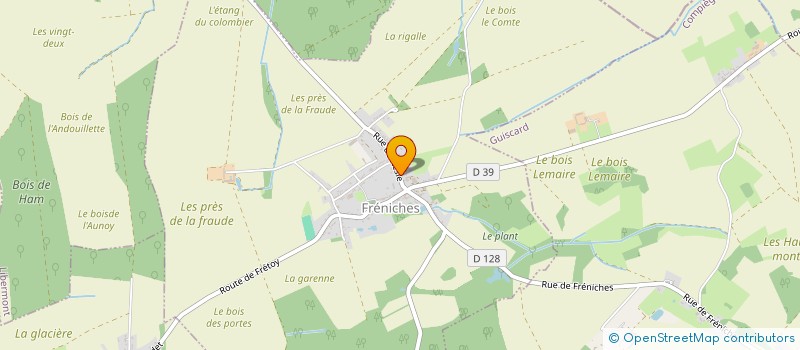 localisation de l'entreprise AGE VERT à FRENICHES