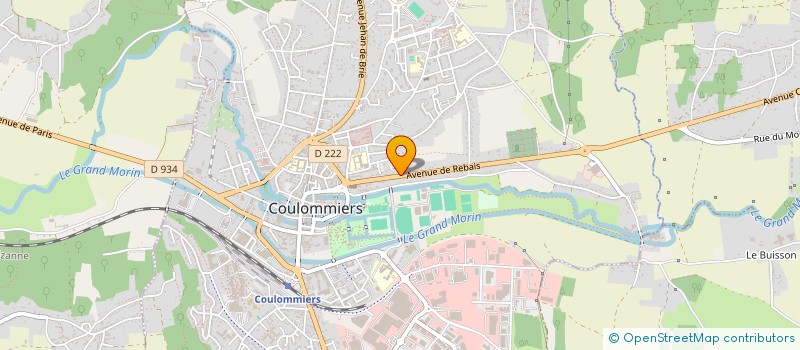 localisation de l'entreprise AGEA  COULOMMIERS