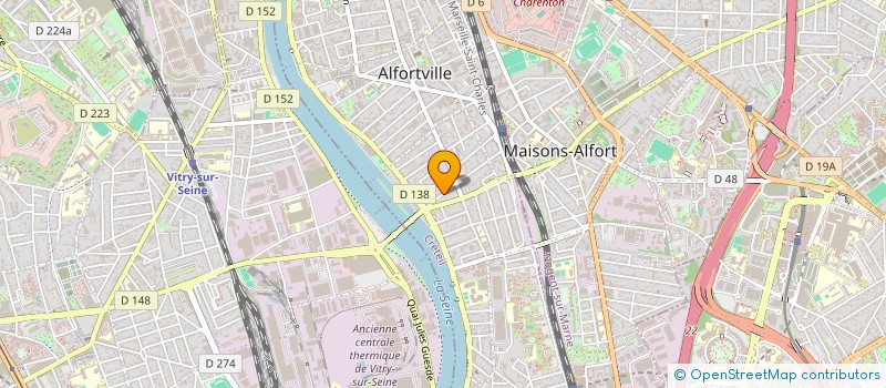 localisation de l'entreprise AGEA à ALFORTVILLE
