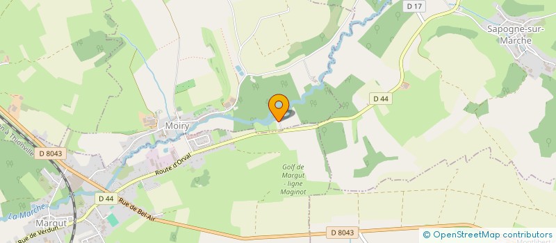 localisation de l'entreprise AGEA  MOIRY