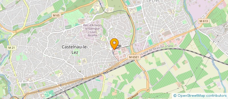 localisation de l'entreprise AGEA - CHAMBRE PROFESSIONNELLE REGIONALE DU LANGUEDOC ROUSSILLON à CASTELNAU-LE-LEZ