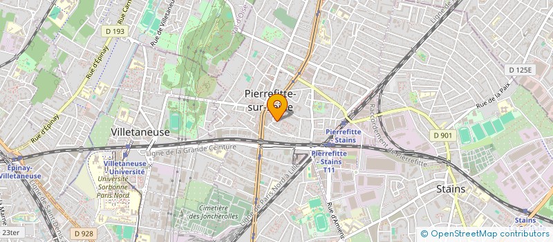 localisation de l'entreprise AGEAIDE à PIERREFITTE-SUR-SEINE