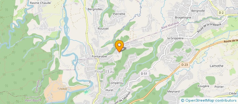 localisation de l'entreprise AGEB  PETIT-BOURG