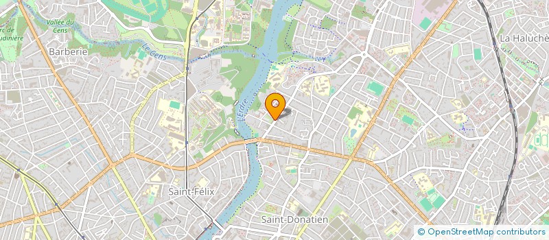 localisation de l'entreprise AGEBIM à NANTES