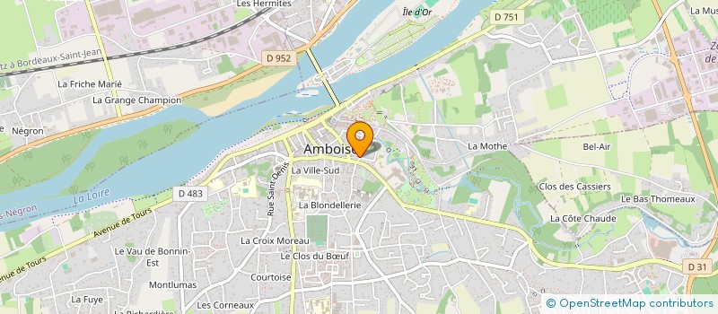 localisation de l'entreprise AGEBRA  AMBOISE