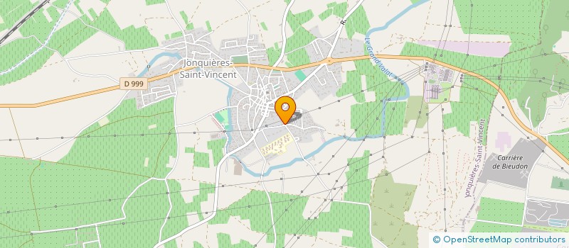 localisation de l'entreprise AGEC  JONQUIERES-SAINT-VINCENT