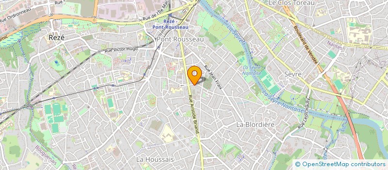 localisation de l'entreprise AGEC -IDF  REZE