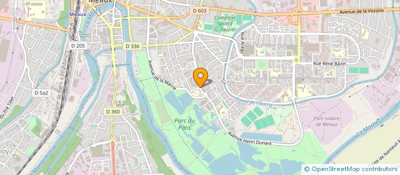 localisation de l'entreprise AGECE PACTE à MEAUX