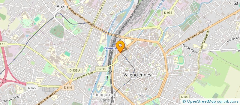 localisation de l'entreprise AGECI PERMIS DE CONSTRUIRE à VALENCIENNES