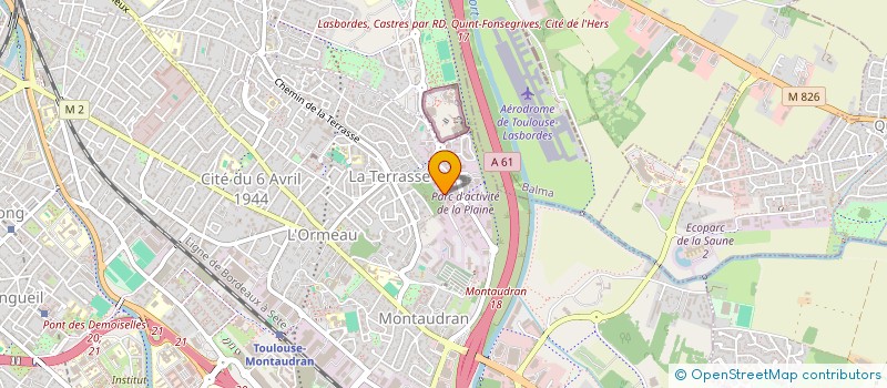 localisation de l'entreprise AGECIA FRANCE  TOULOUSE