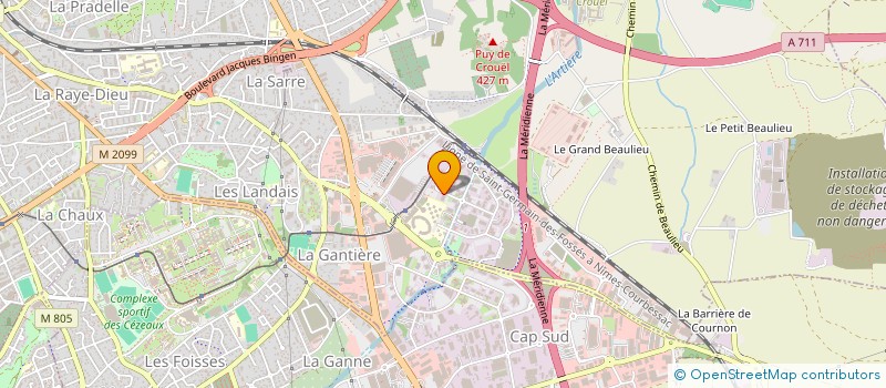 localisation de l'entreprise AGECOMA à CLERMONT-FERRAND