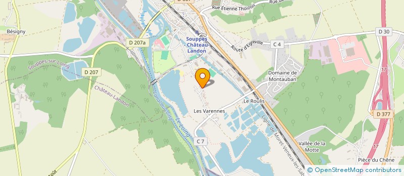 localisation de l'entreprise AGEDIS ET COMPAGNIE à CHAINTREAUX