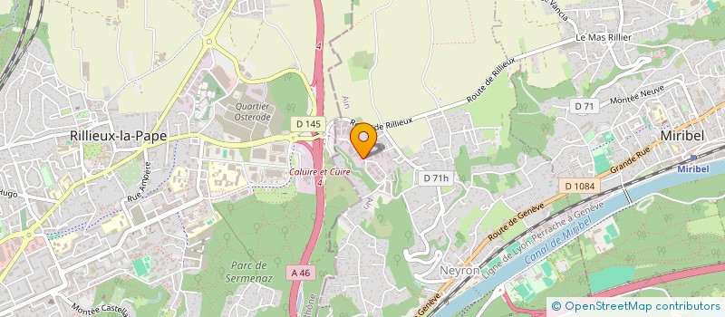 localisation de l'entreprise AGEDIS SUD  NEYRON