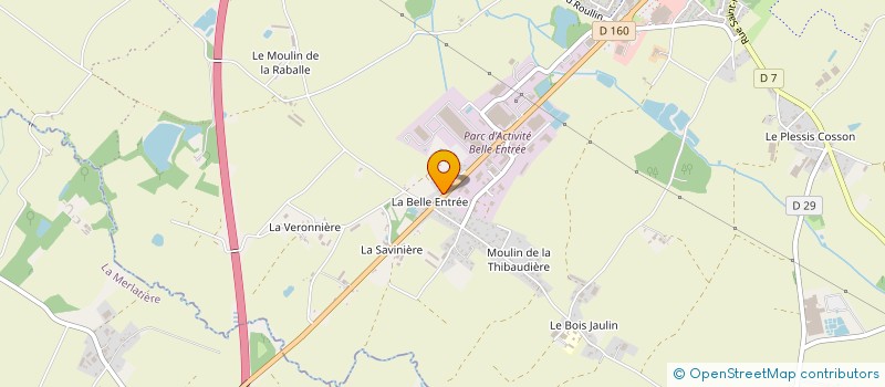 localisation de l'entreprise AGEDISS à ESSARTS-EN-BOCAGE