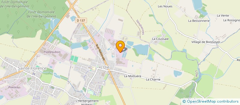 localisation de l'entreprise AGEDISS INSTAL' à ESSARTS-EN-BOCAGE