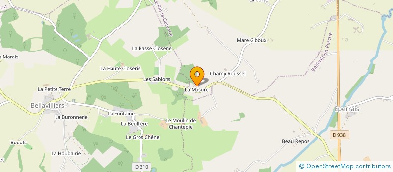localisation de l'entreprise AGEDMA à LE PIN-LA-GARENNE