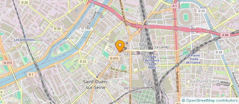 localisation de l'entreprise AGEDOM à SAINT-DENIS