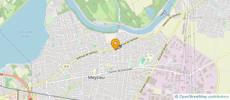 localisation de l'entreprise AGEEKO  MEYZIEU