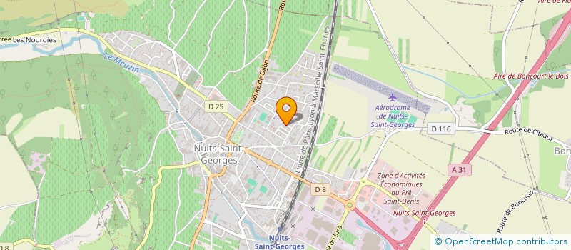 localisation de l'entreprise AGEF DE NUITS-SAINT-GEORGES à NUITS-SAINT-GEORGES
