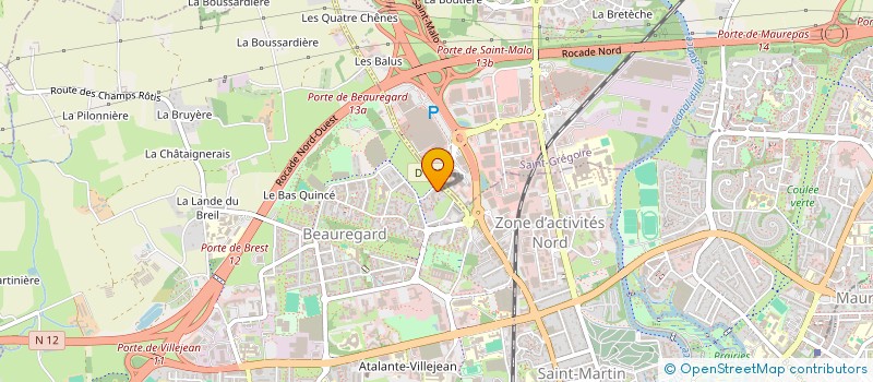 localisation de l'entreprise AGEF FINANCE COURTAGE à RENNES
