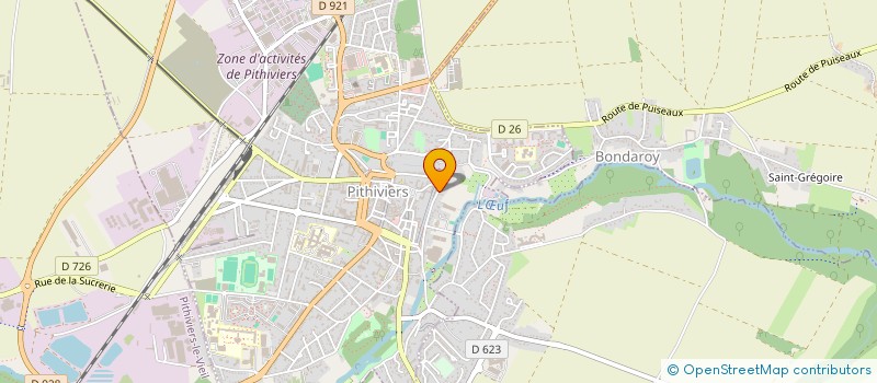 localisation de l'entreprise AGEFAD à PITHIVIERS
