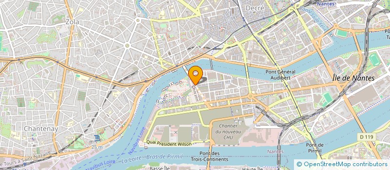 localisation de l'entreprise AGEFASUP à NANTES