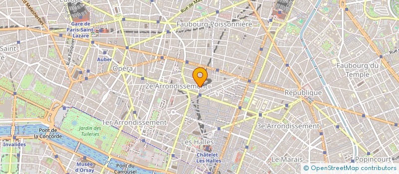 localisation de l'entreprise AGEFI à PARIS