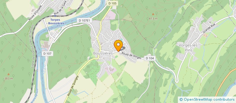 localisation de l'entreprise AGEFIL à BOUSSIERES